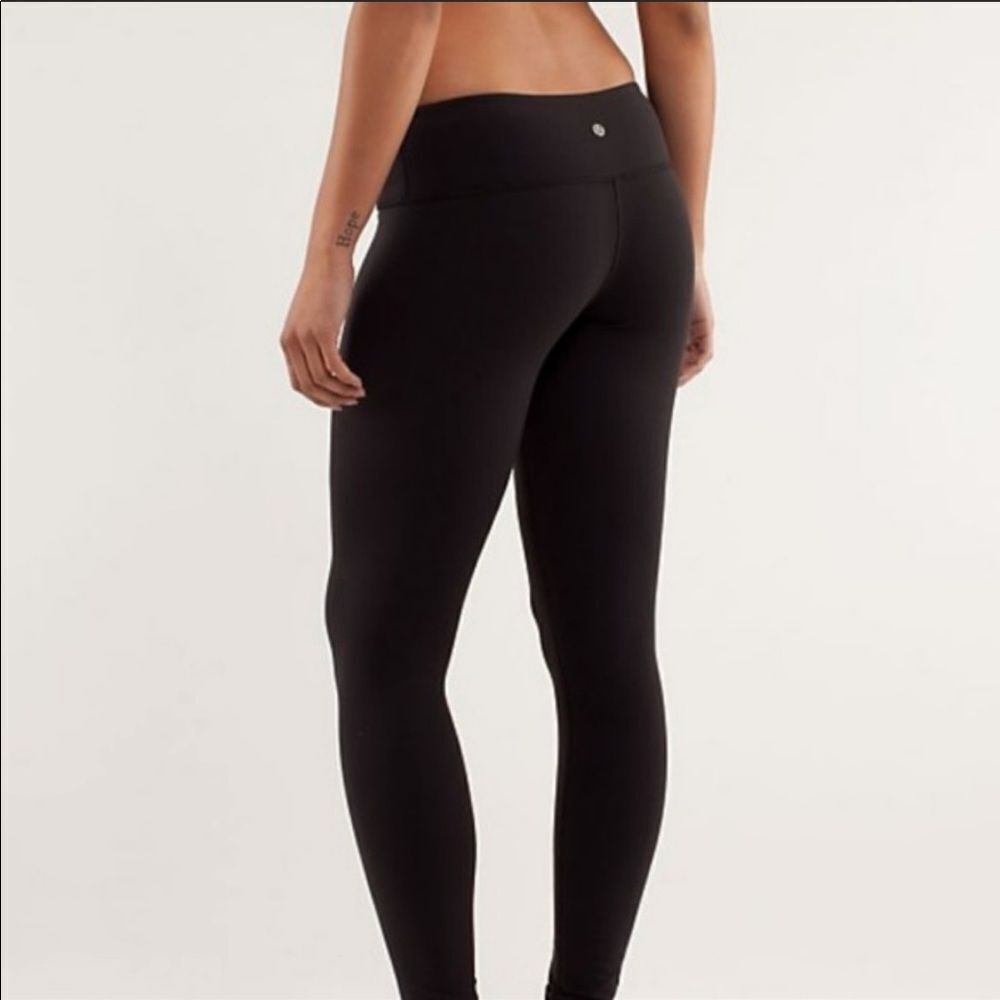 Lululemon Full Length Leggings Black size 4